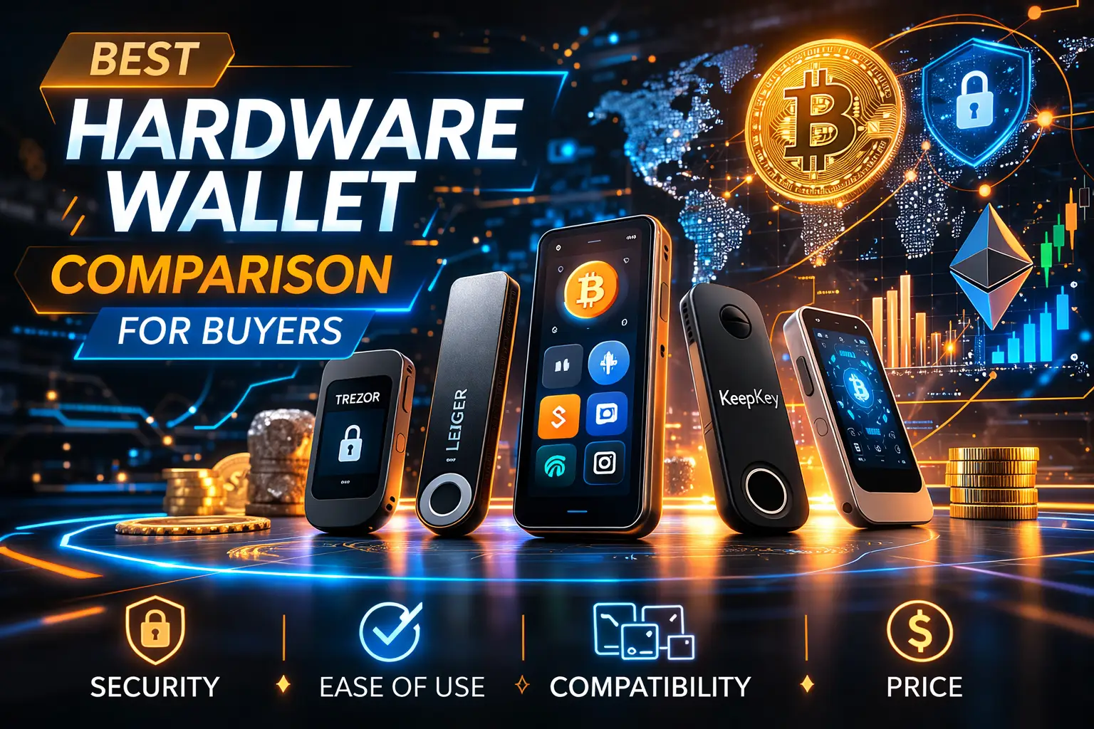Best hardware wallet for comparison shoppers
